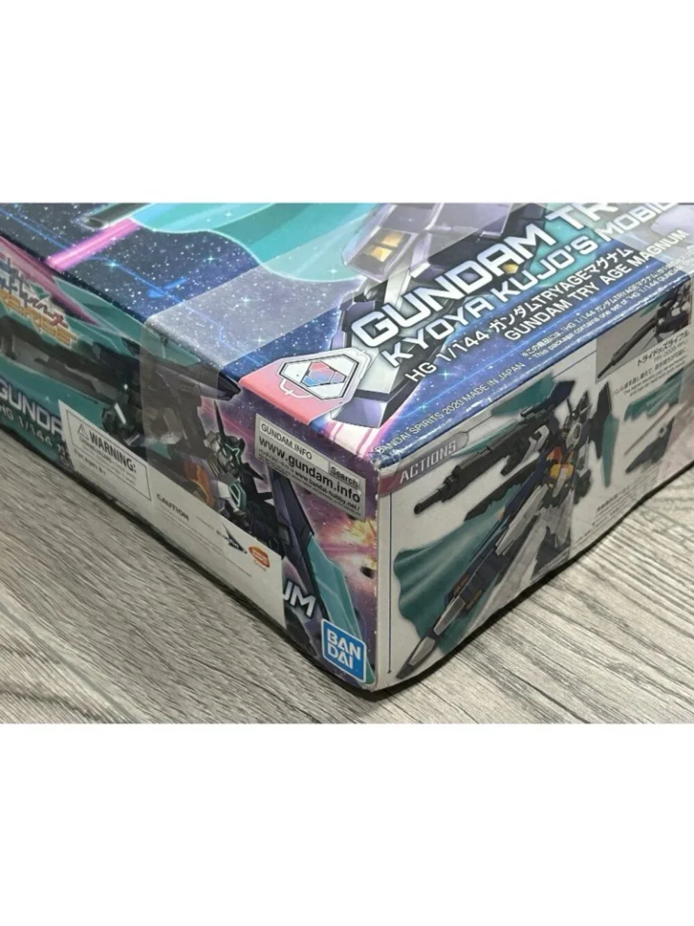Bandai HGBD Re:Rise Gundam Try Age Magnum Kyoya Kujo's Mobile Suit Model Kit